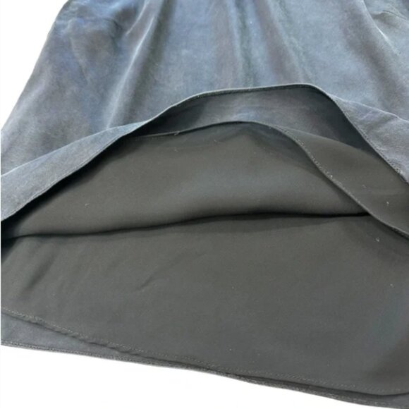 Ralph Lauren 100% Silk Navy Blue Halter Neck Tie Blouse, 10P - Picture 5 of 9